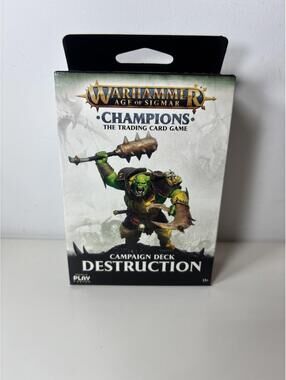 Warhammer Age of Sigmar Champions Campaign Deck Destruction Trading Card Game